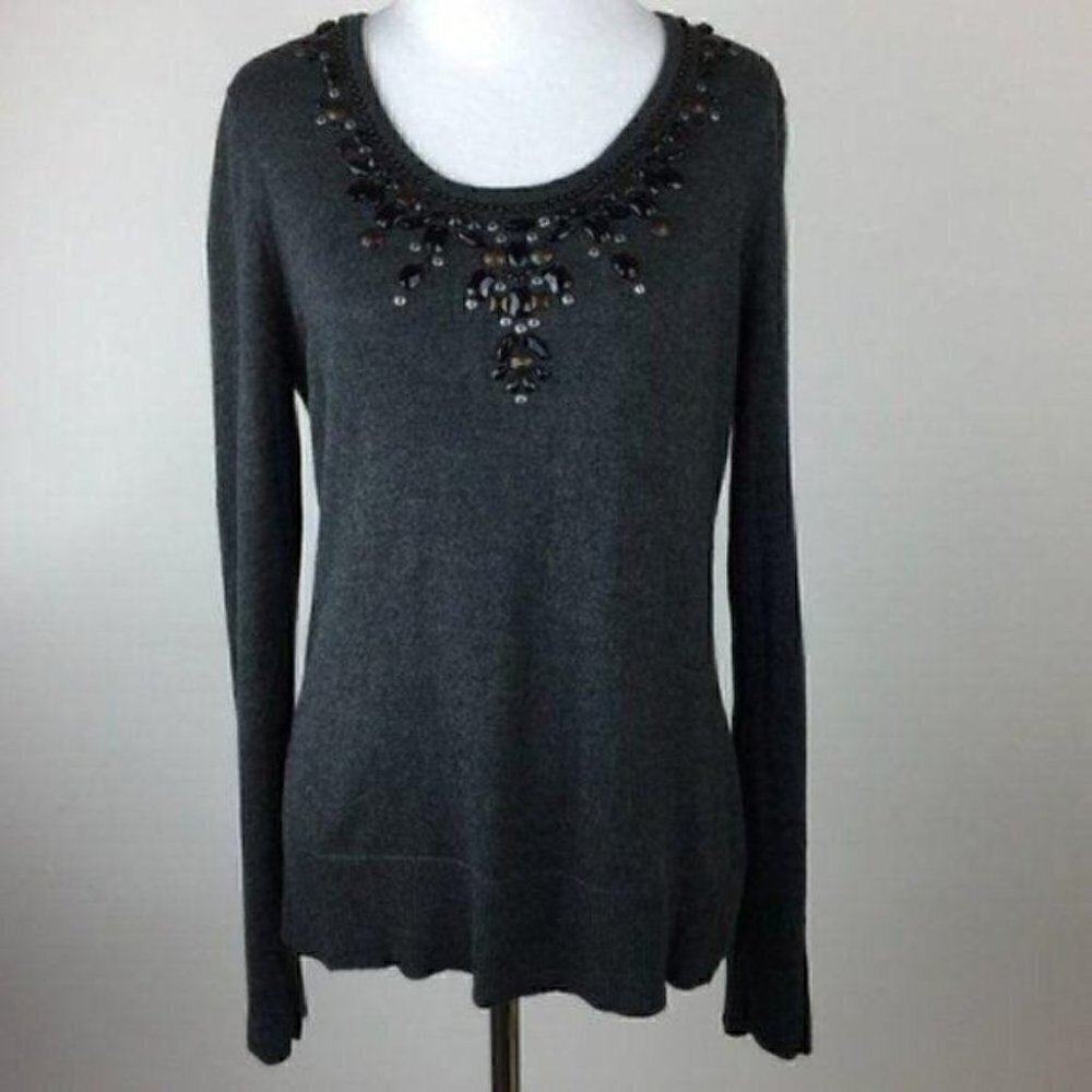 Michael Michael Kors Sweater Beaded Angora Blend
